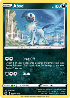 Pokemon Fusion Strike Absol - 164