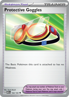 Pokemon 151 Protective Goggles - 164