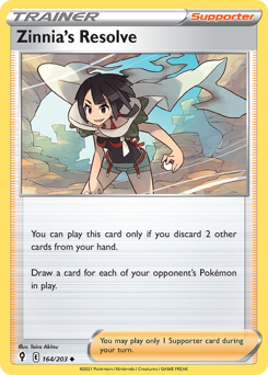 Pokemon Evolving Skies Zinnia's Resolve - 164