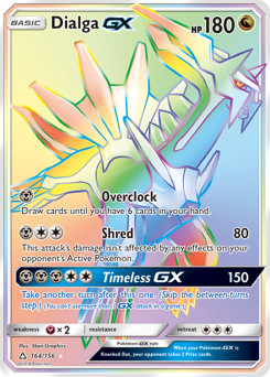 Pokemon Ultra Prism Dialga-GX - 164