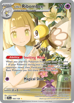 Pokemon Journey Together Lillie's Ribombee - 164