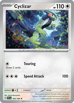 Pokemon Scarlet & Violet Cyclizar - 164