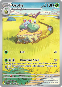 Pokemon Temporal Forces Grotle - 164