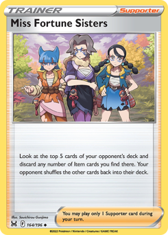 Pokemon Lost Origin Miss Fortune Sisters - 164
