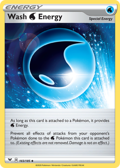 Pokemon Vivid Voltage Wash Water Energy - 165