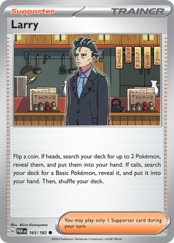 Pokemon Paradox Rift Larry - 165