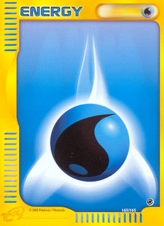 Pokemon Expedition Base Set Water Energy - 165