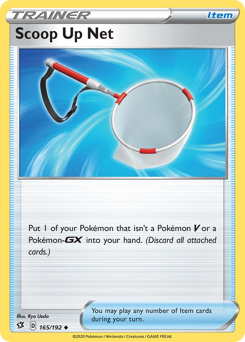 Pokemon Rebel Clash Scoop Up Net - 165