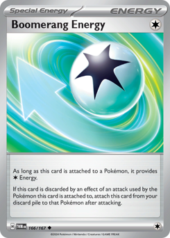 Pokemon Twilight Masquerade Boomerang Energy - 166