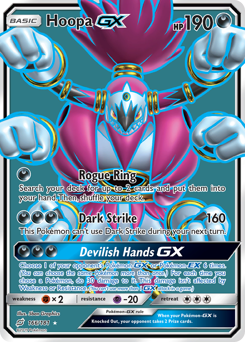 Pokemon Team Up Hoopa-GX - 166