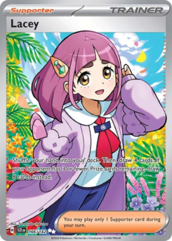 Pokemon Stellar Crown Lacey - 166