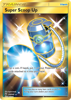 Pokemon Burning Shadows Super Scoop Up - 166