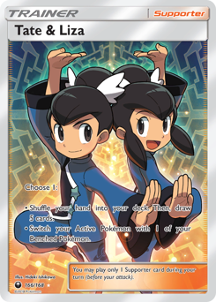 Pokemon Celestial Storm Tate & Liza - 166