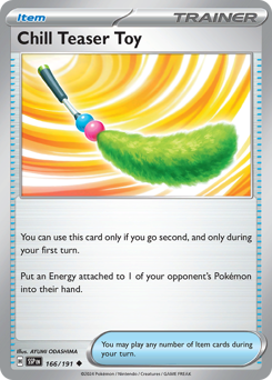 Pokemon Surging Sparks Chill Teaser Toy - 166