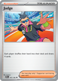 Pokemon Destined Rivals Judge - 167