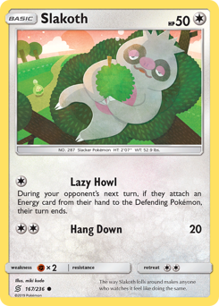 Pokemon Unified Minds Slakoth - 167
