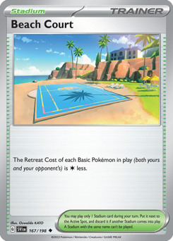 Pokemon Scarlet & Violet Beach Court - 167