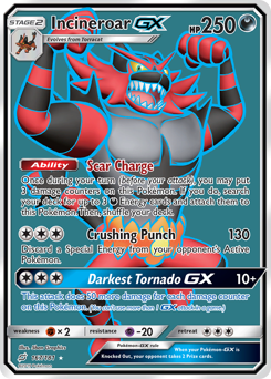 Pokemon Team Up Incineroar-GX - 167