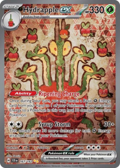 Pokemon Stellar Crown Hydrapple ex - 167