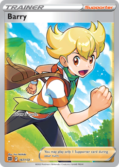 Pokemon Brilliant Stars Barry - 167