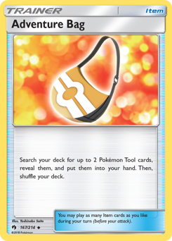 Pokemon Lost Thunder Adventure Bag - 167