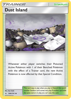 Pokemon Unbroken Bonds Dust Island - 168