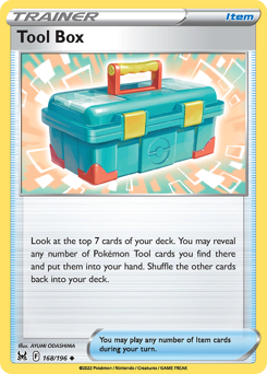 Pokemon Lost Origin Tool Box - 168