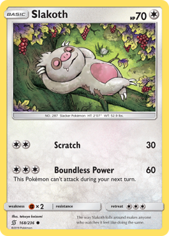 Pokemon Unified Minds Slakoth - 168