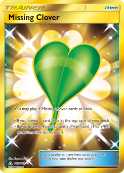 Pokemon Ultra Prism Missing Clover - 168