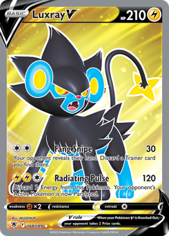 Pokemon Astral Radiance Luxray V - 168