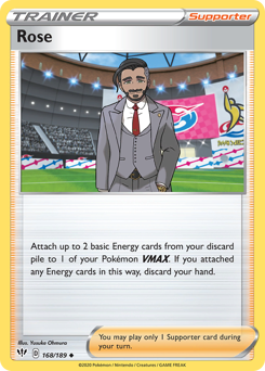 Pokemon Darkness Ablaze Rose - 168