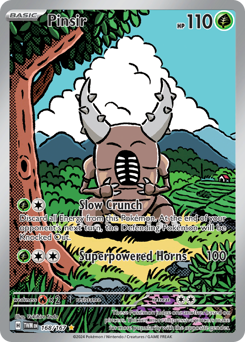 Pokemon Twilight Masquerade Pinsir - 168