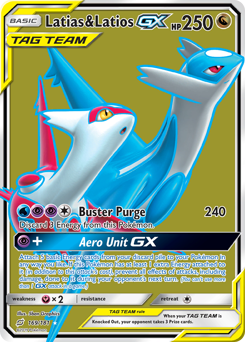 Pokemon Team Up Latias & Latios-GX - 169
