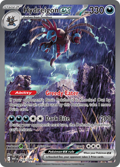 Pokemon White Flare Hydreigon ex - 169