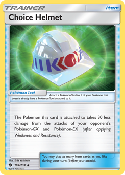 Pokemon Lost Thunder Choice Helmet - 169