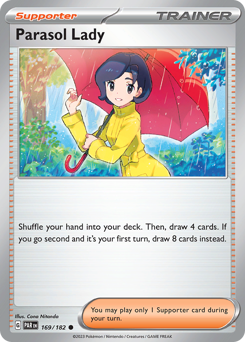 Pokemon Paradox Rift Parasol Lady - 169