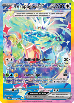 Pokemon Prismatic Evolutions Terapagos ex - 169
