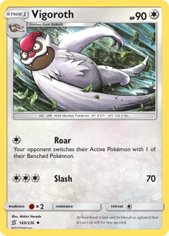 Pokemon Unified Minds Vigoroth - 169