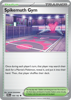 Pokemon Destined Rivals Spikemuth Gym - 169