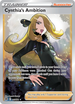 Pokemon Brilliant Stars Cynthia's Ambition - 169