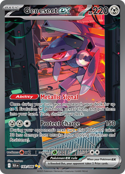 Pokemon Black Bolt Genesect ex - 169