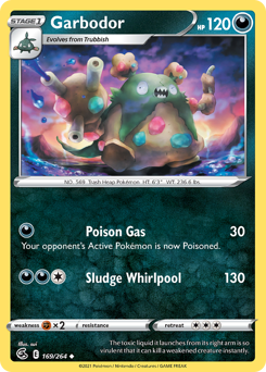 Pokemon Fusion Strike Garbodor - 169