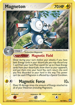 Pokemon Power Keepers Magneton - 16