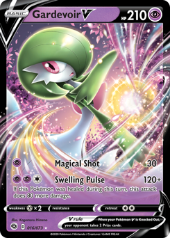 Pokemon Champion's Path Gardevoir V - 16