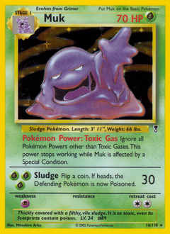 Pokemon Legendary Collection Muk - 16