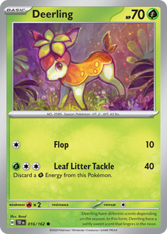 Pokemon Temporal Forces Deerling - 16