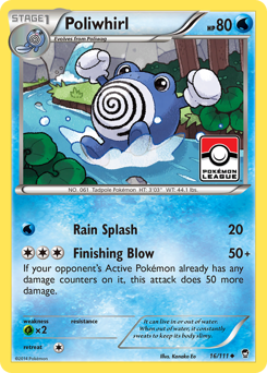 Pokemon Furious Fists Poliwhirl - 16