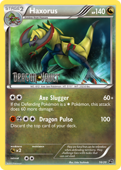 Pokemon Dragon Vault Haxorus - 16