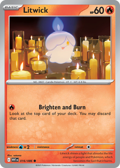 Pokemon White Flare Litwick - 16