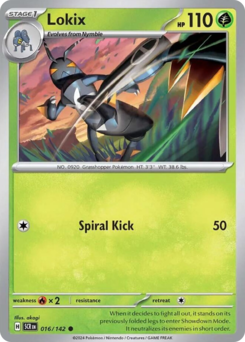 Pokemon Stellar Crown Lokix - 16